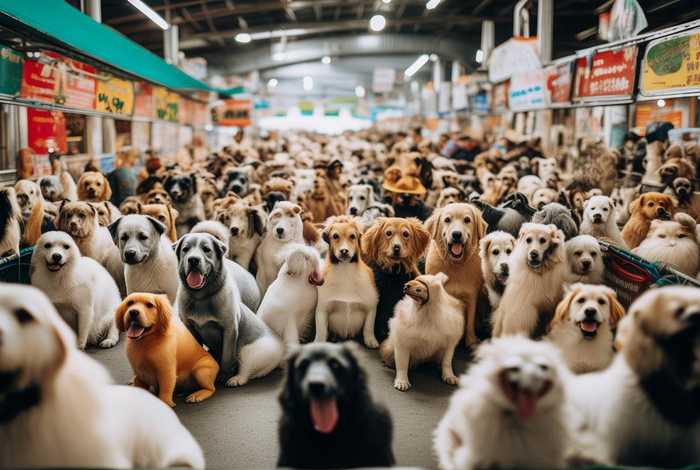 宠物市场买狗视频，宠物市场买狗视频大全