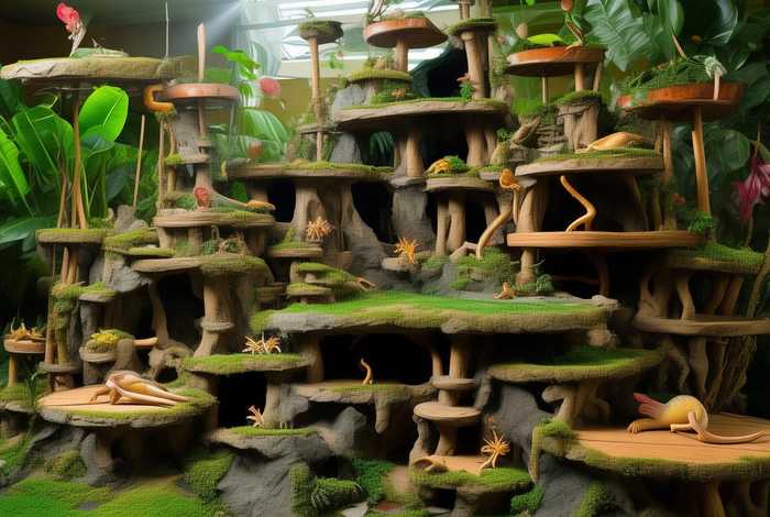 宠物蜥蜴专用攀爬架 宠物蜥蜴专用攀爬架图片