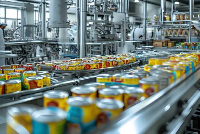 宠物罐头生产线、宠物罐头生产线设计图