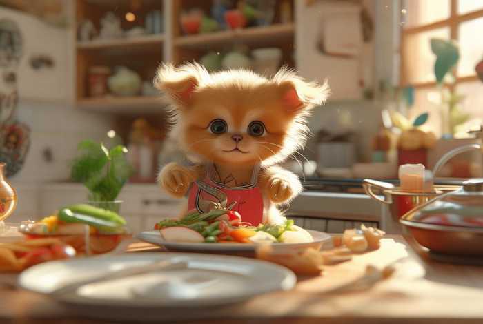 称职小宠物安小瞳 - 称职小宠物安小瞳我只为你们两个做饭