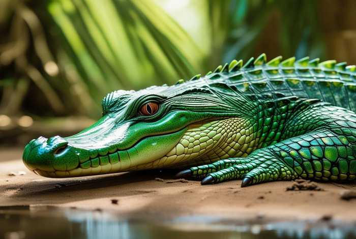 宠物鳄鱼是什么品种、宠物鳄鱼是什么品种,会长大吗