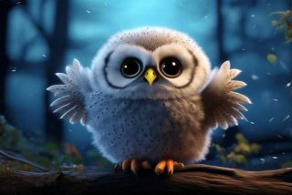 宠物猫头鹰幼鸟（宠物猫头鹰幼鸟叫声）