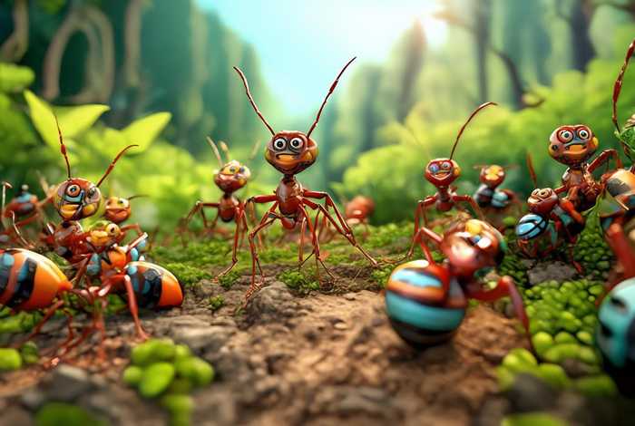 宠物蚂蚁图片，宠物蚂蚁图片卡通