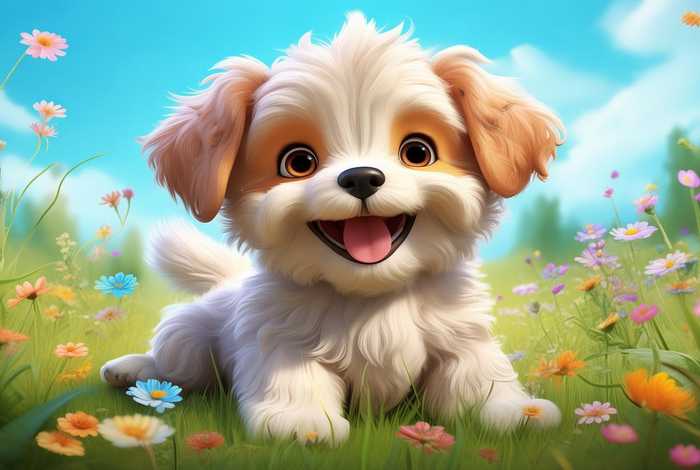 宠物狗图片大全可爱萌萌哒，宠物狗图片大全可爱萌萌哒卡通