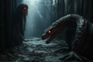 恐怖宠物店蜥蜴、恐怖宠物店蜥蜴女