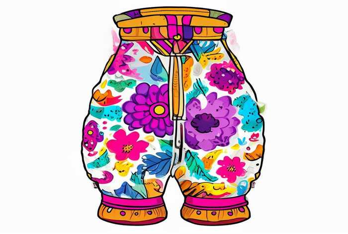 宠物衣服设计图；宠物衣服设计图手绘