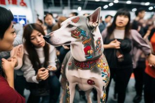 上海宠物展纹身狗争议（上海宠物展览）