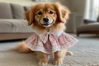 宠物衣服穿搭图片 宠物衣服穿搭图片女