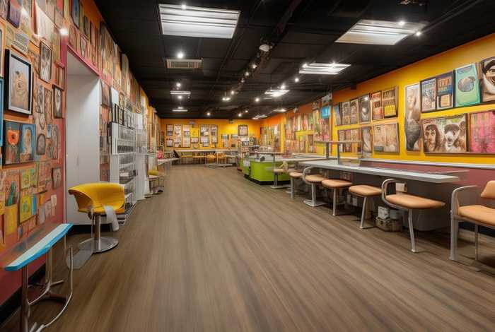 宠物美容院装修效果图（宠物美容院装修效果图大全）