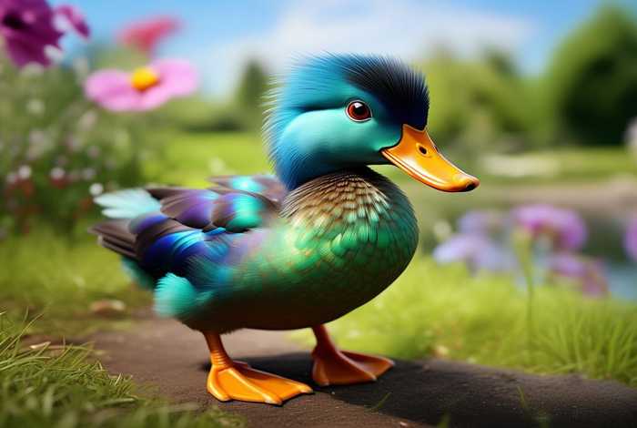 宠物鸭图片（宠物鸭图片高清）