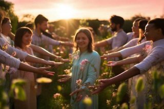 人际关系的图（人际关系的图片唯美）