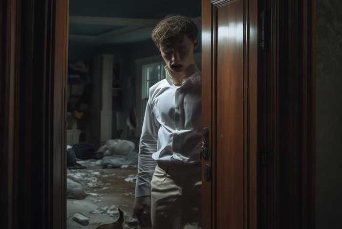 门内宠物遭盗窃 白衣 门内宠物遭盗窃白衣少年