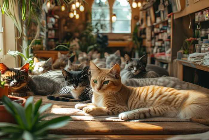 猫咪宠物店安静书教程 宠物店的猫怎么那么安静