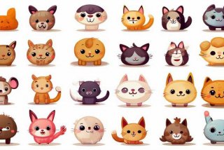 宠物大全卡通简笔画、宠物大全卡通简笔画图片