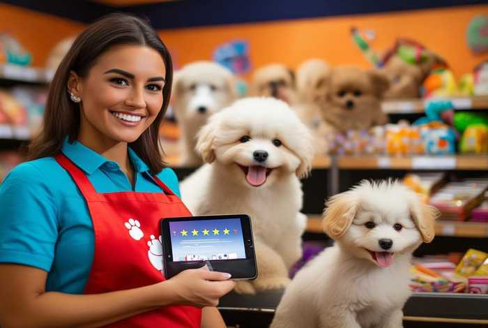 宠物狗网店客服常见回复语；宠物店回复好评用语