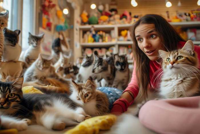 宠物店买猫咪；宠物店买猫咪用品贵吗
