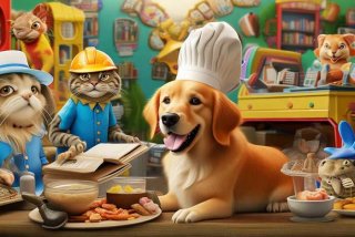 宠物家园中,宠物打工可以做什么；宠物家园中,宠物打工可以做什么工作