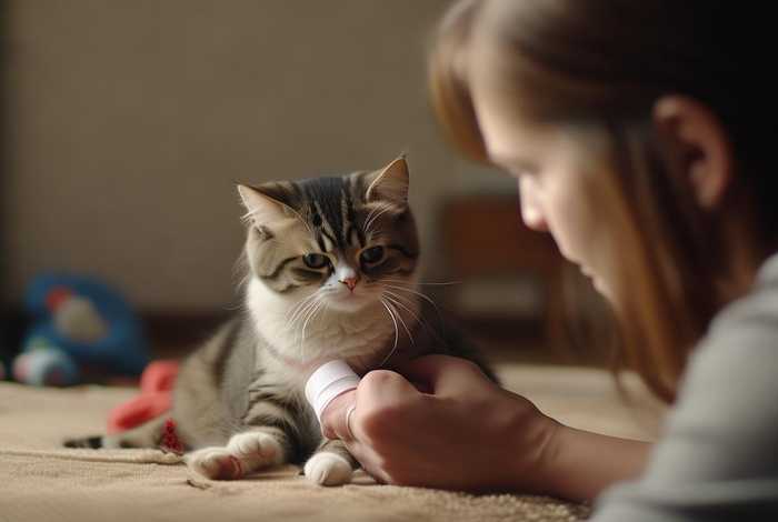 宠物猫咪抓伤出血要打针吗 宠物猫咪抓伤出血要打针吗多少钱