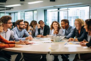 组织是人际关系的训练场（人际关系是组织环境中人们之间的）