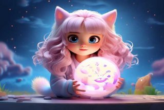 电脑桌面宠物可互动小猫，可互动的电脑桌面宠物少女