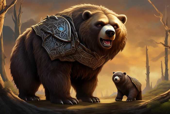 魔兽世界猎人稀有宠物铁甲熊、魔兽世界猎人稀有熊宝宝