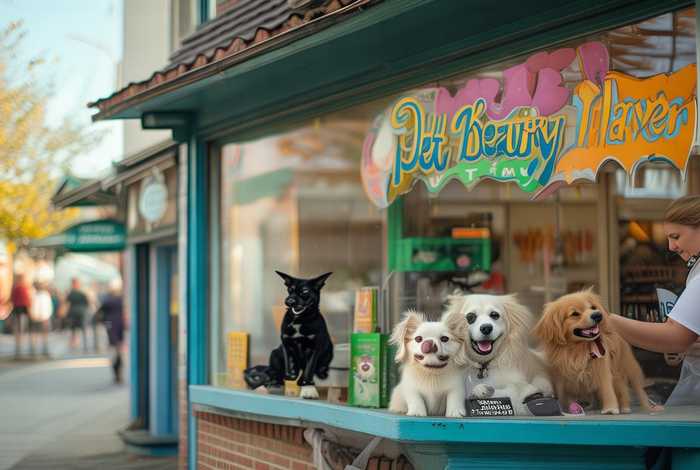 宠物美容店附近哪有啊、附近的宠物美容店
