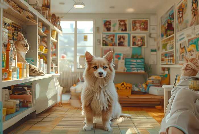 宠物店兽医店，兽医店和宠物医院