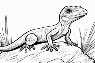 宠物蜥蜴图片（宠物蜥蜴图片简笔画）