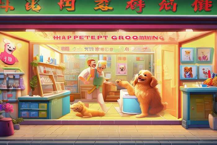 开心宠物美容店；开心宠物美容店游戏中文版