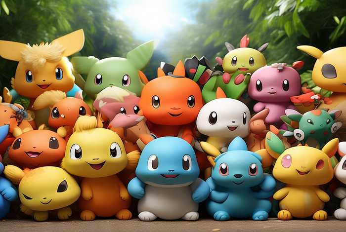 宠物小精灵图片大合照；宠物小精灵图片大全集可爱