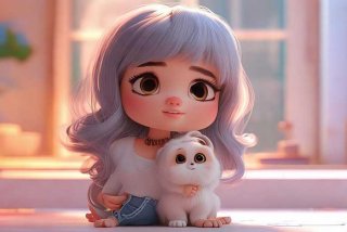 桌面宠物少女，桌面美少女宠物