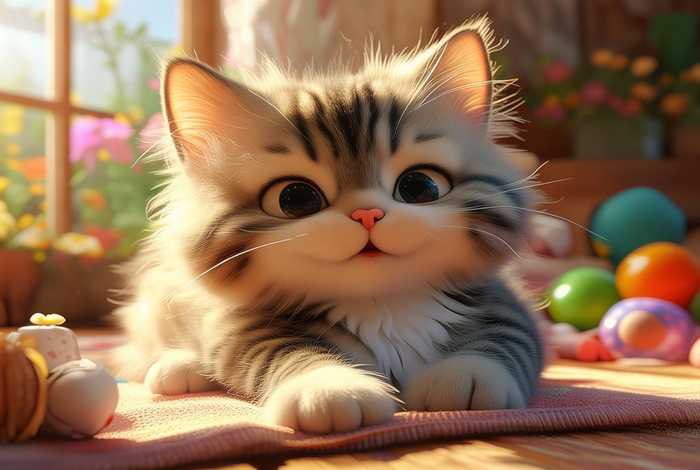 宠物猫咪图片；宠物猫咪图片卡通