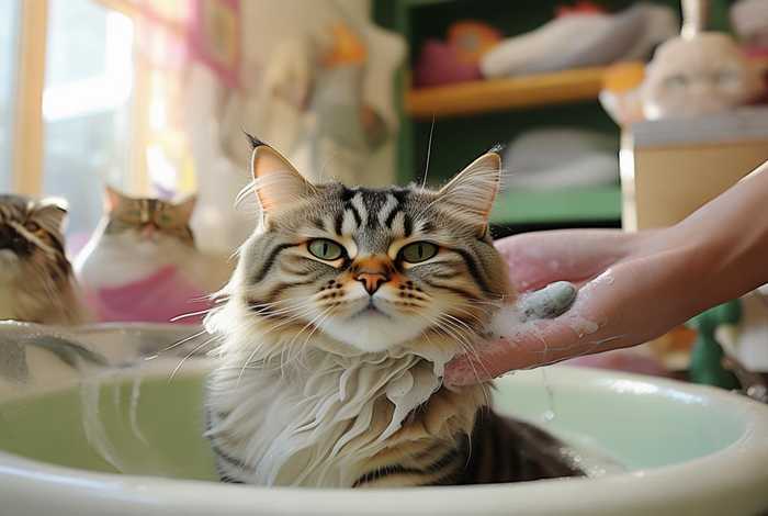 猫咪宠物店洗澡一般多少钱（猫咪宠物店洗澡一般多少钱一次）
