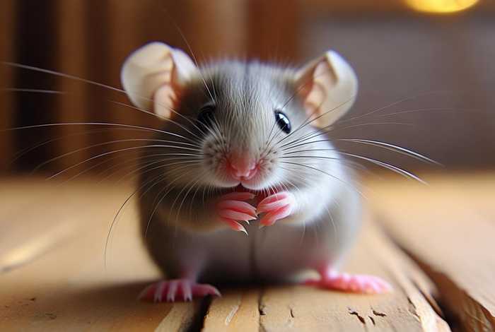 宠物鼠爪子、宠物鼠爪子挠了一下