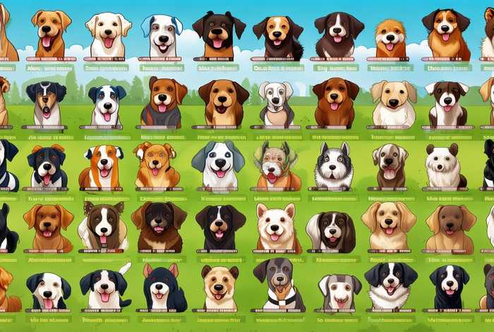 宠物狗大全100种；宠物狗大全100种品种名字及图片