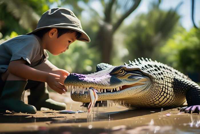 宠物鳄鱼吃什么（宠物鳄鱼吃什么怎么养）