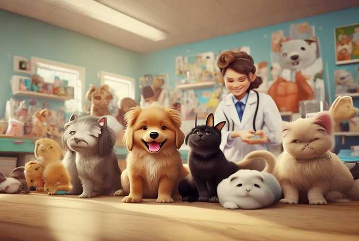 宠物护理中心游戏（宠物护理店游戏）