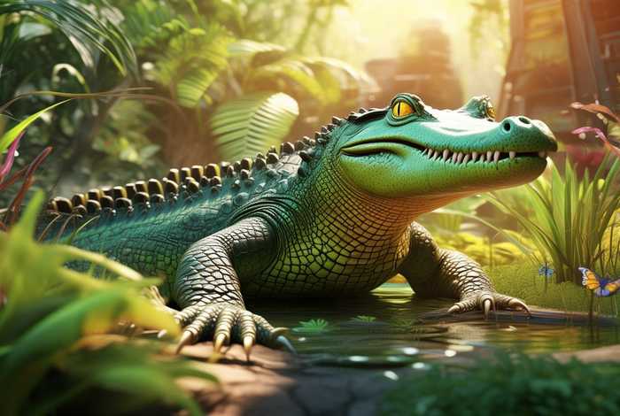 宠物鳄鱼视频、宠物鳄鱼视频大全