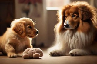 宠物狗宠物狗宠物狗娃娃和牧羊犬（宠物狗牧羊犬图片大全）