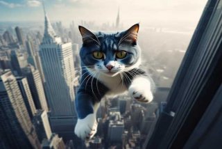 将猫从高层丢下；将猫从高层丢下会死吗