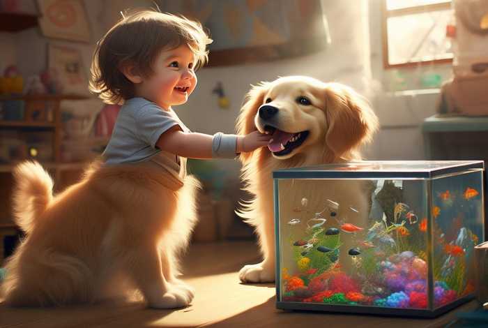 小孩养什么宠物好 - 家里有小孩养什么宠物好