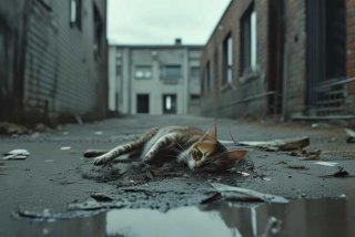 宠物猫被邻居高空扔下活活摔死有责任吗、猫被邻居摔死对方违法吗