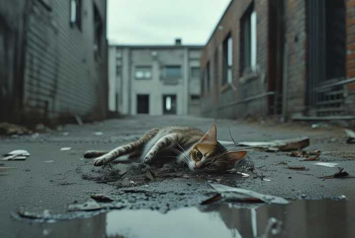 宠物猫被邻居高空扔下活活摔死有责任吗、猫被邻居摔死对方违法吗