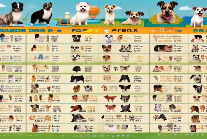 宠物狗价格一览表 宠物狗价格一览表最新