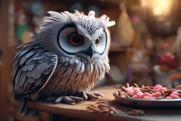 宠物猫头鹰喂什么，宠物猫头鹰喂什么食物