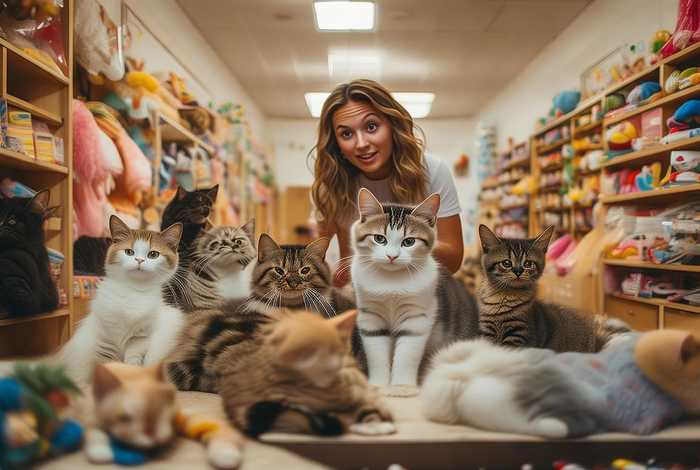 宠物店买猫咪；宠物店买猫咪用品贵吗