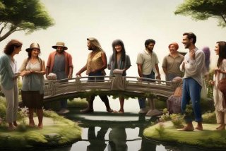 人际和谐为主绘画简单又好看（人际和谐主要从以下几个方面入手）