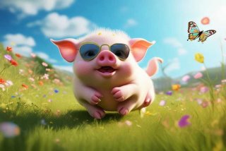 宠物猪元宝视频搞笑、宠物猪元宝视频搞笑版