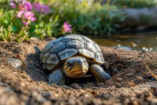 宠物龟冬眠吗 - 宠物龟冬眠吗会死吗