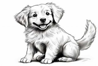 可爱宠物狗图片（可爱宠物狗图片简笔画）